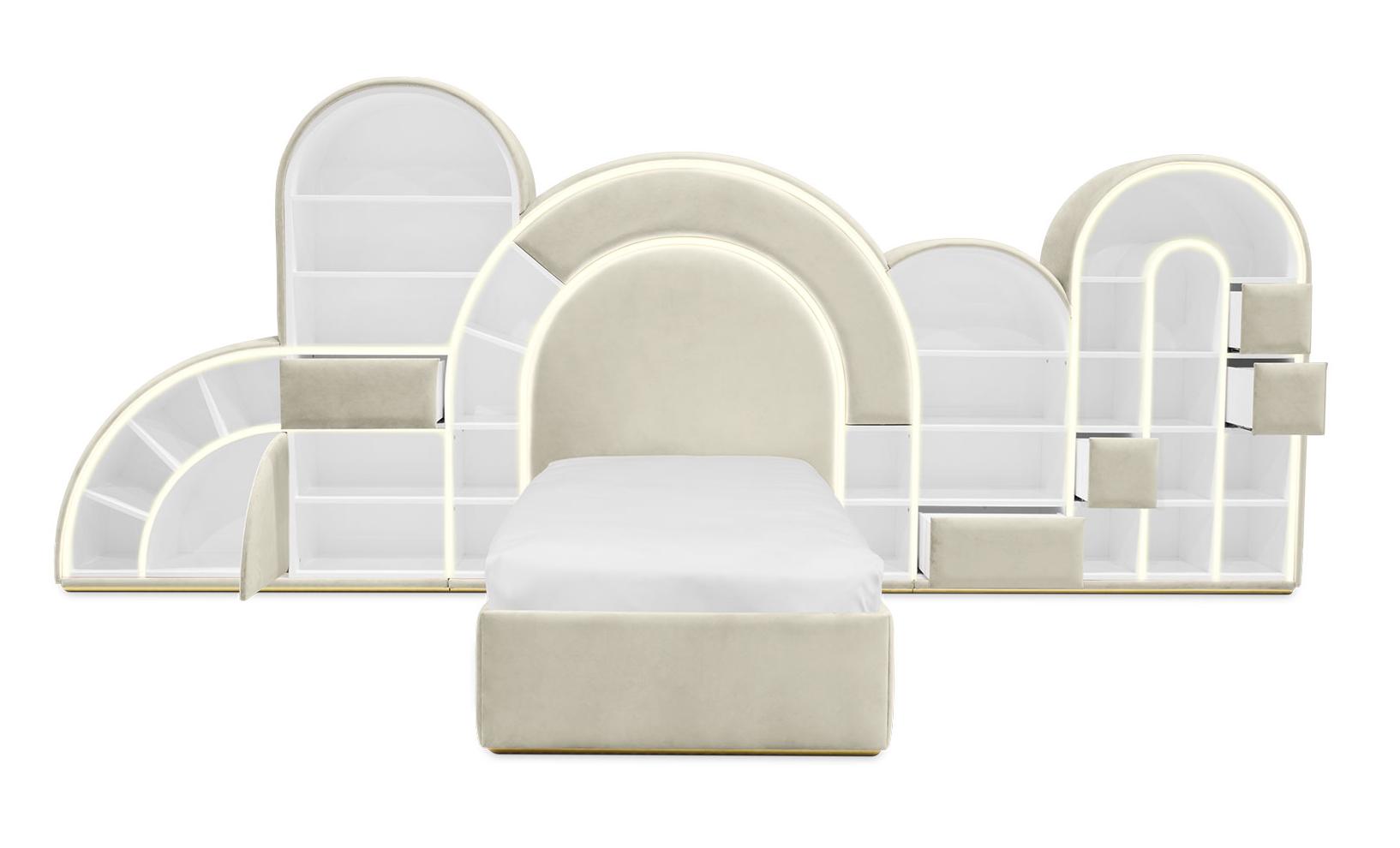 Bubblegum Marshmallow crème kinderbed