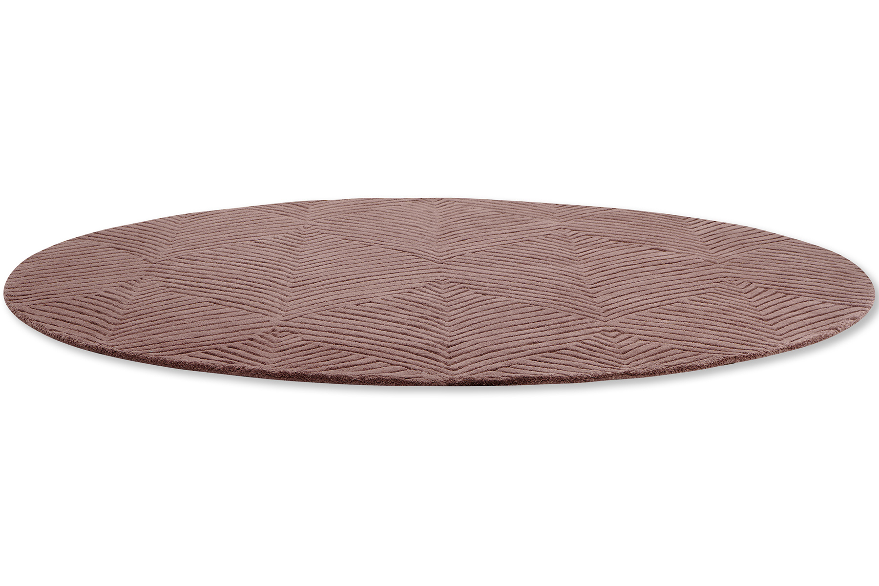 Folia mink cirkel tapijt | Maat: Ø 150 cm