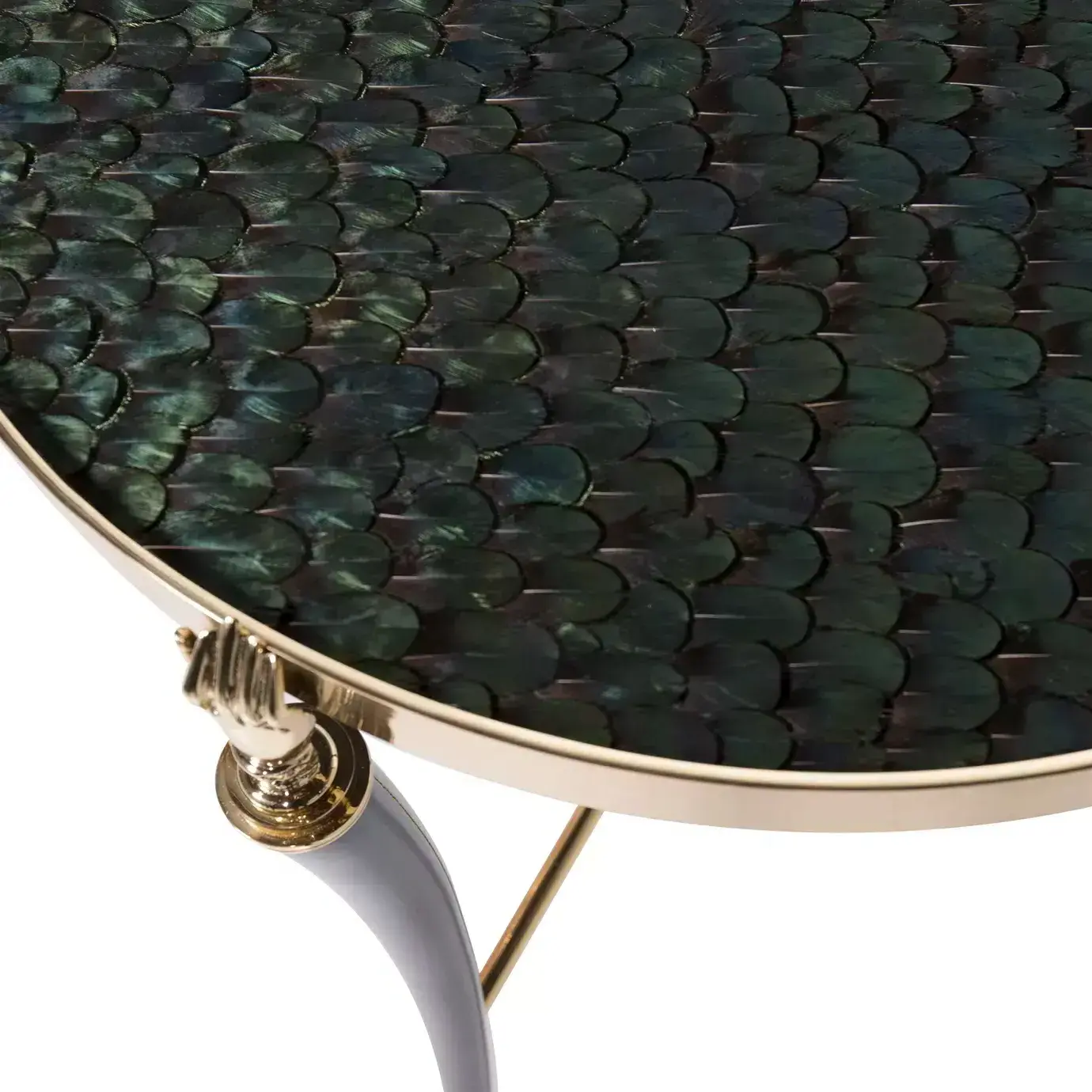 Gisette pauwenveer bijzettafel