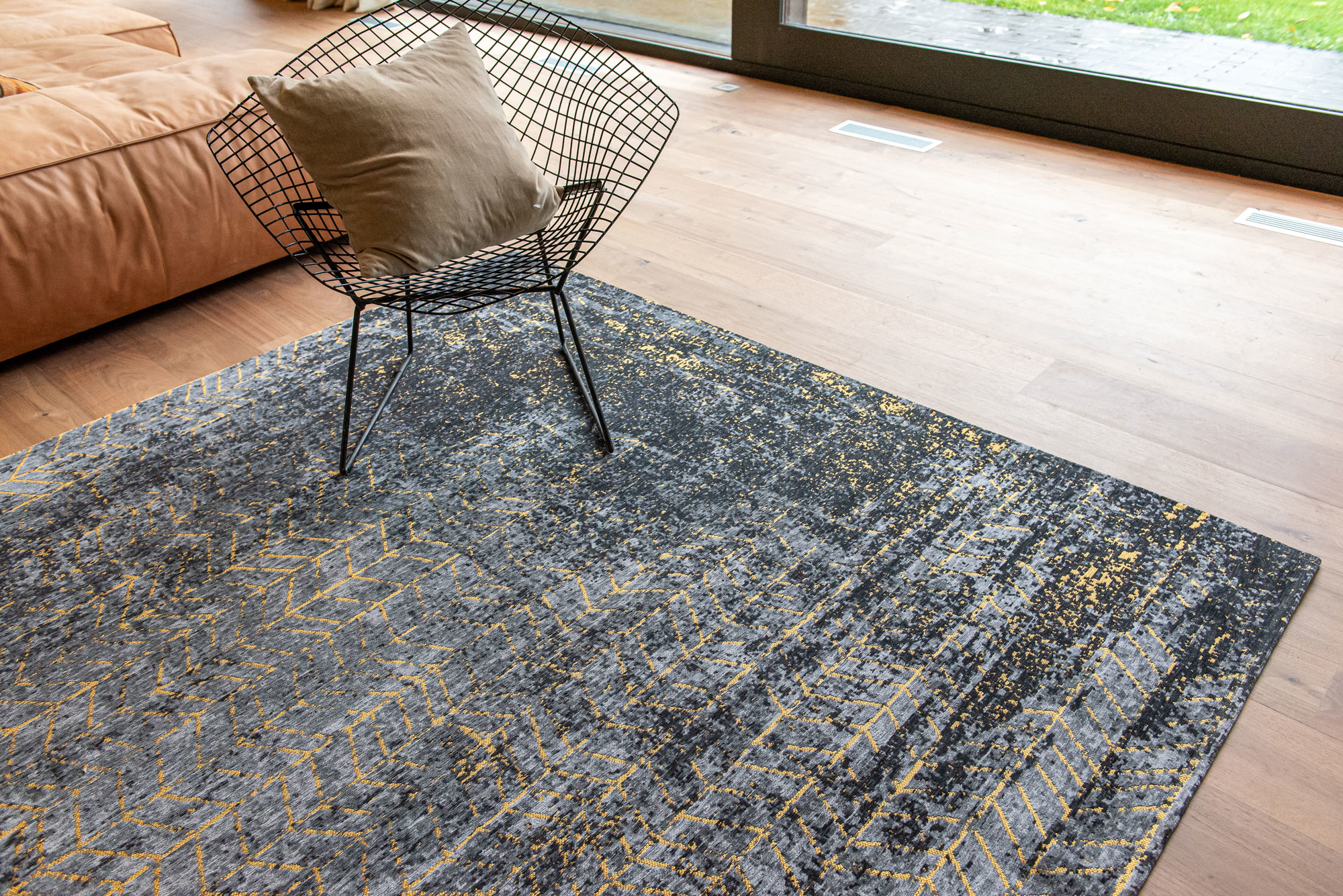 Broadway Glitter tapijt | Maat: 200 × 280 cm