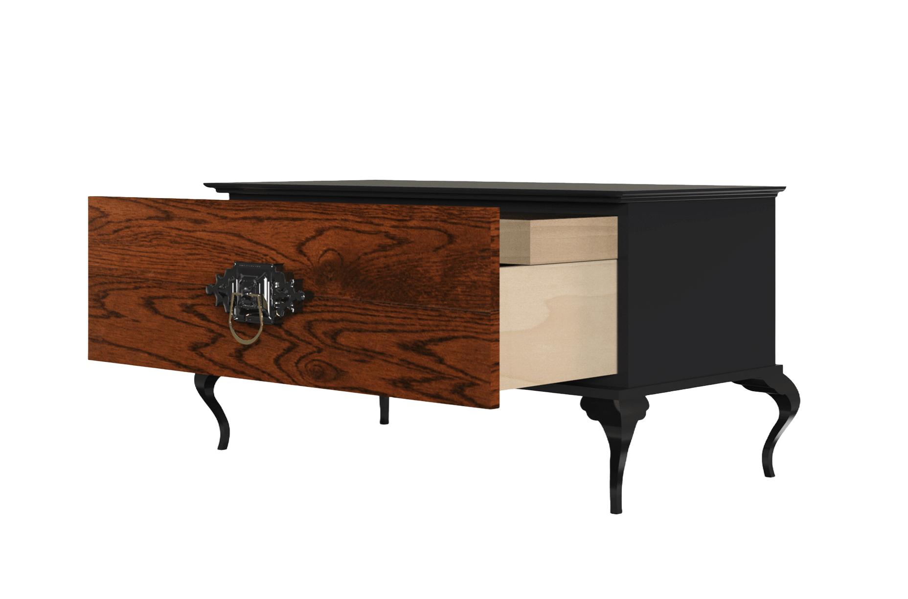 Louvre klassiek nachtkastje