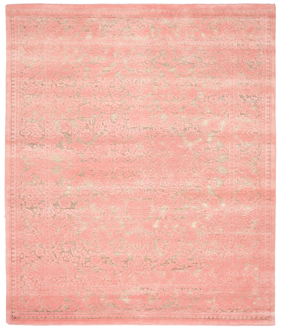 Mauro angaa roze tapijt | Maat: 250 × 300 cm