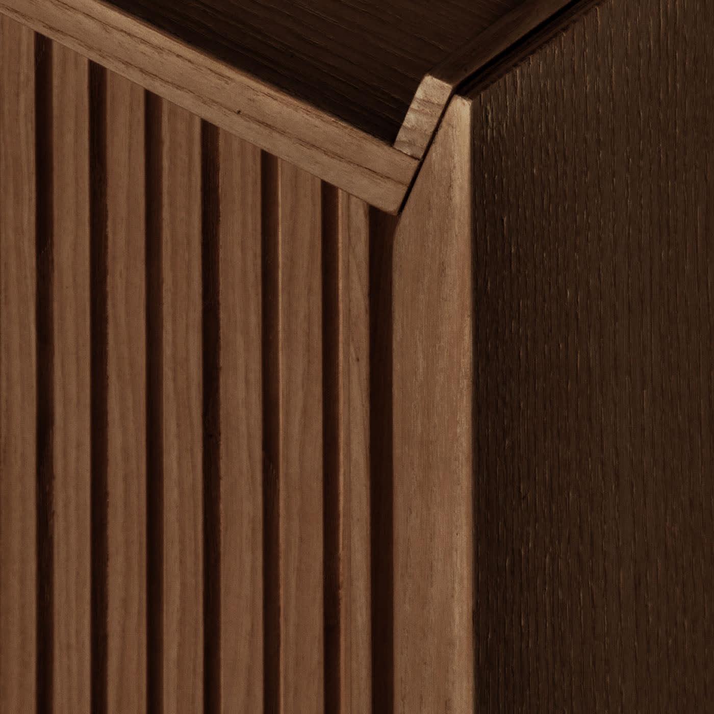 Sipario laag bruin 2-deurs dressoir