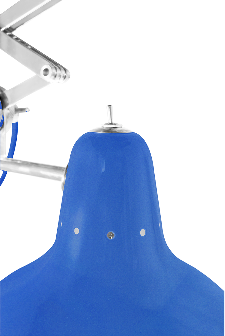 Moonbeam Glow blauwe wandlamp