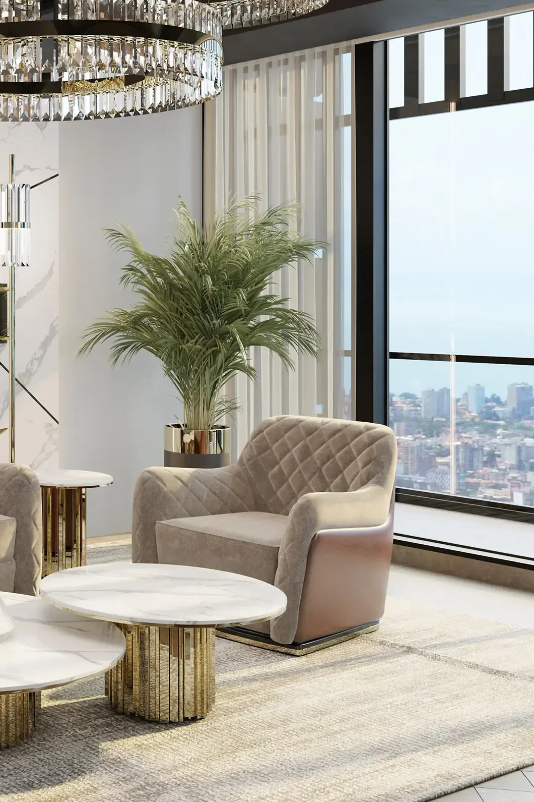 Regal eenzitsbank