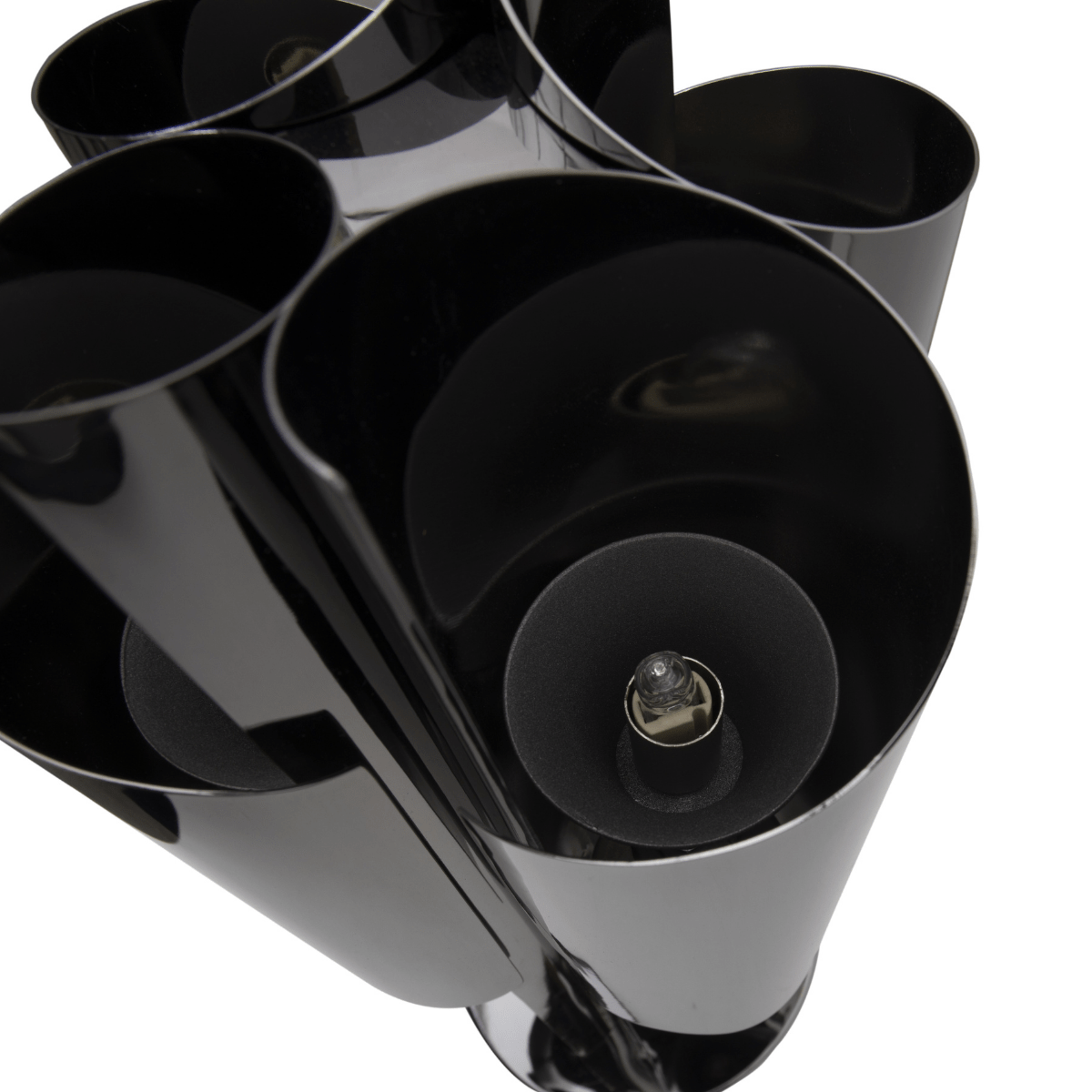 Verouderd messing tafellamp