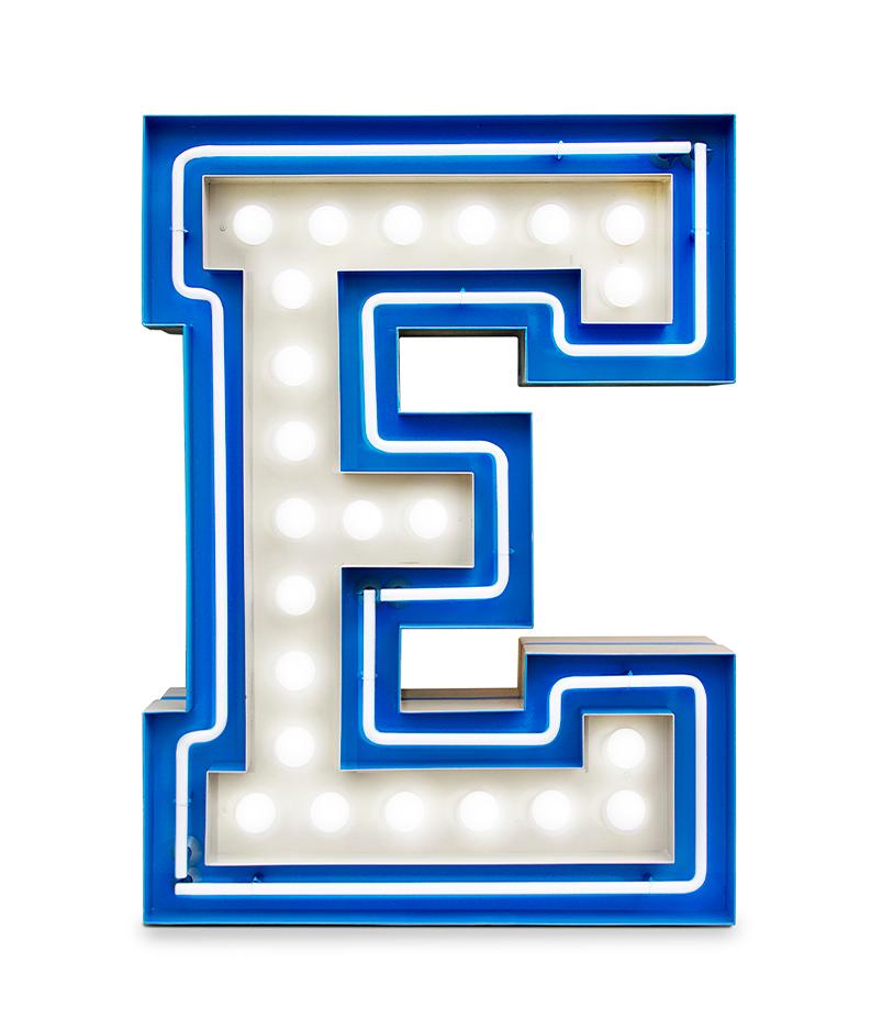 Enchanting Letter E lamp
