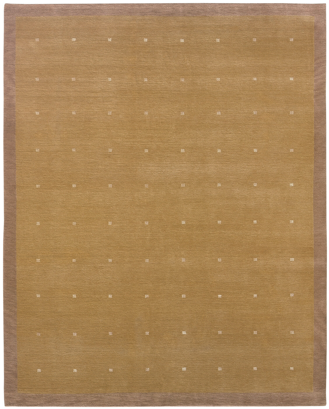 Symbool border beige tapijt | Maat: 200 × 300 cm