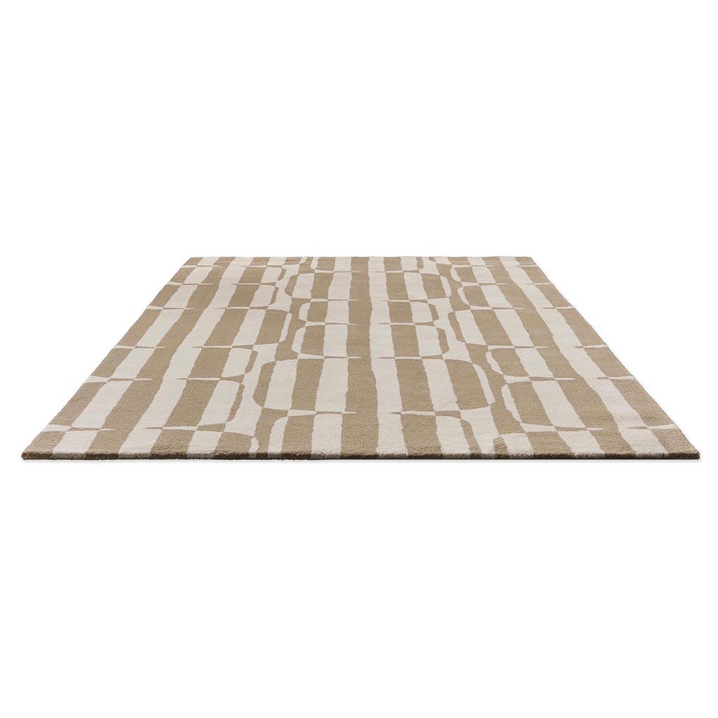 Lohko streep kiezelsteen tapijt | Maat: 200 × 280 cm