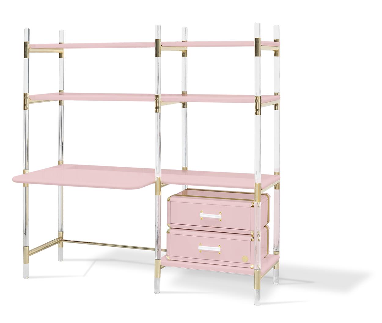 Jigsaw Puzzle roze kinderboekenkast