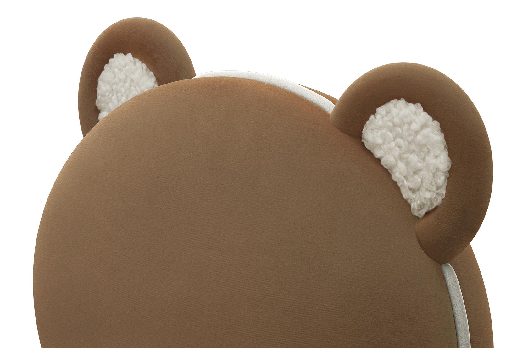 Fluffy Bear bruine kinderstoel
