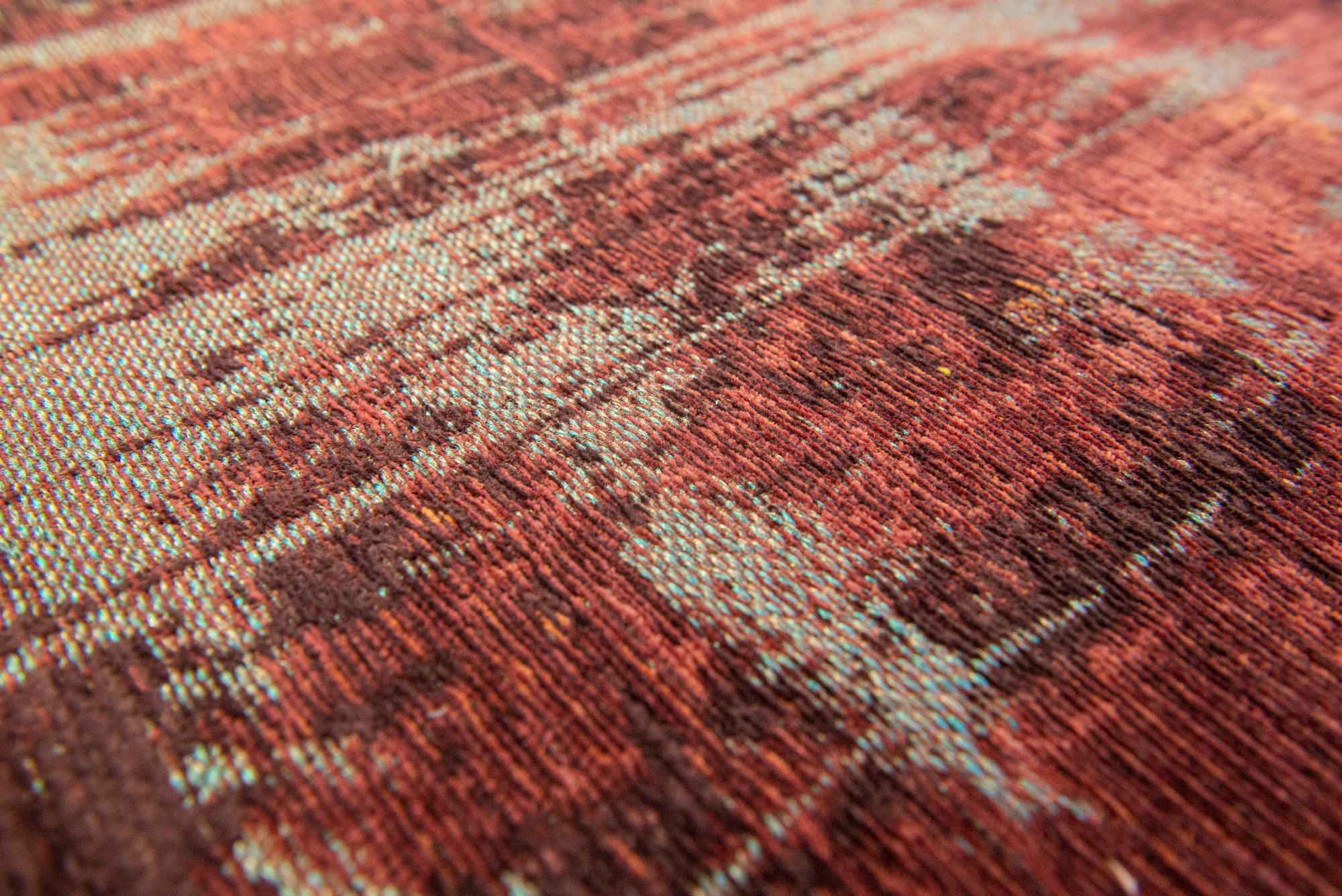 Nassau Red tapijt | Maat: 80 × 150 cm