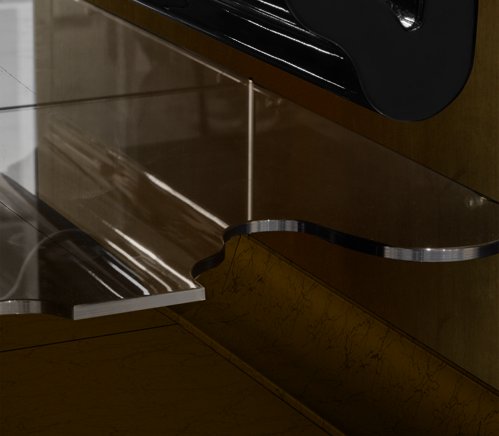 Ellipse antiek dressoir