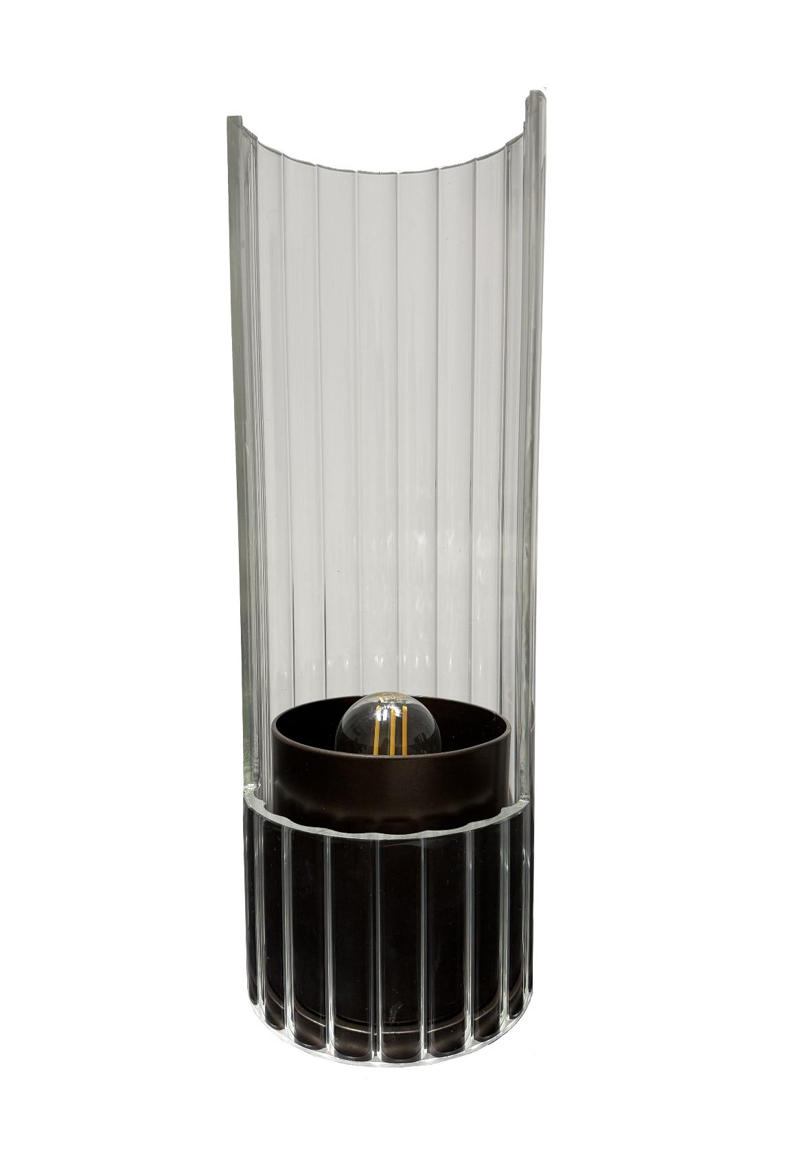 Bon Ton glazen tafellamp