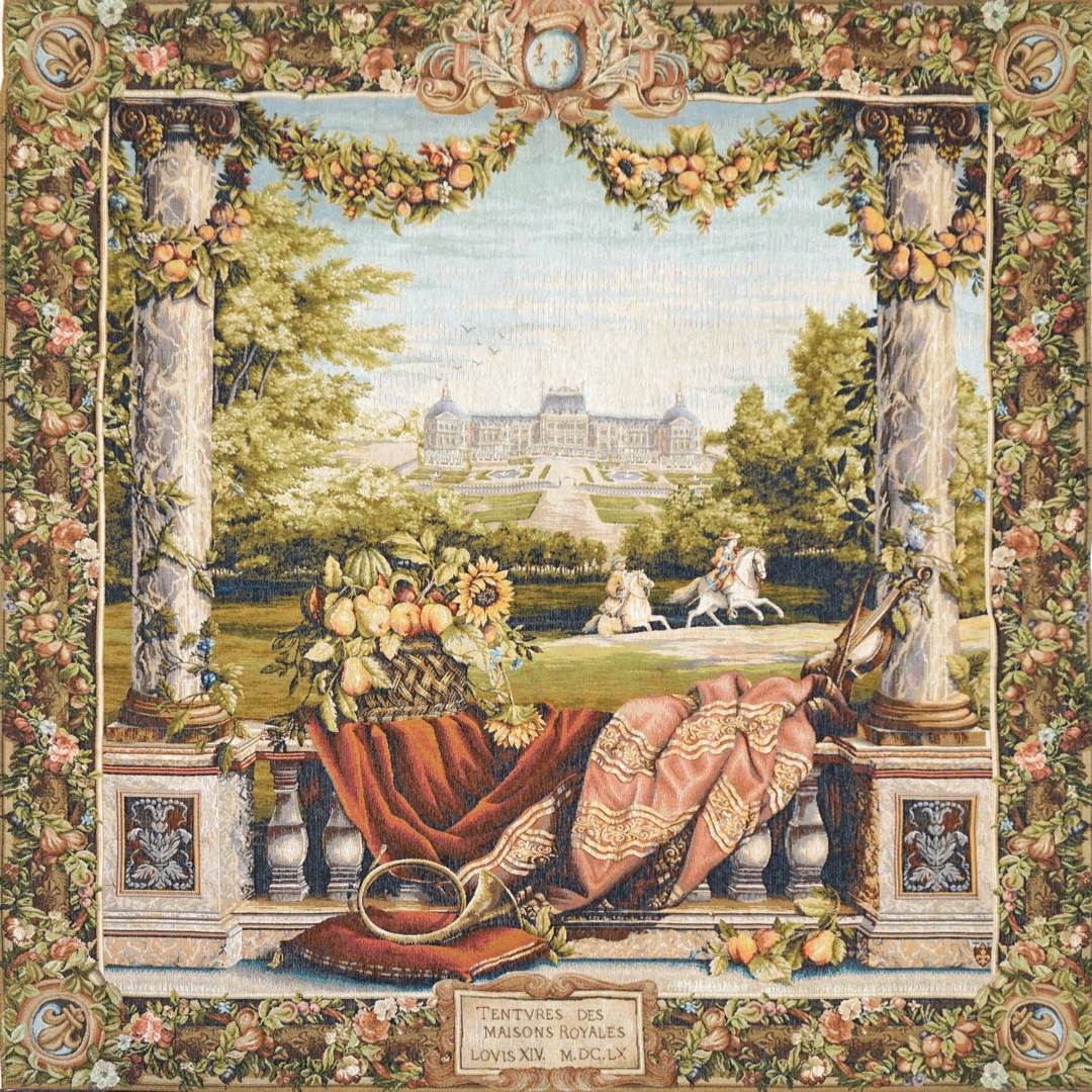 Terrace at the Castle wandtapijt
