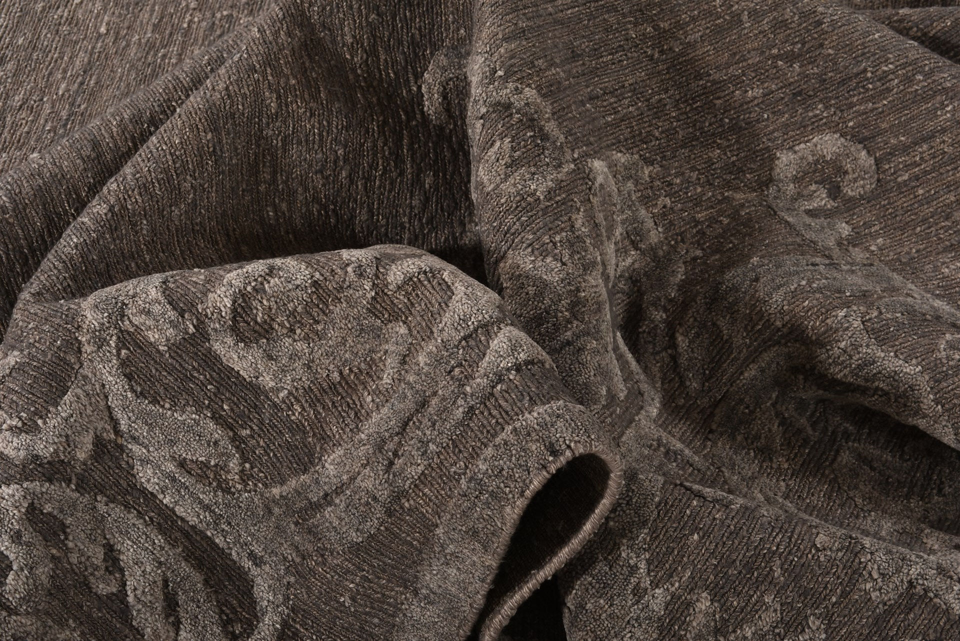 Handgeknoopt bamboe zijde Indiaas tapijt