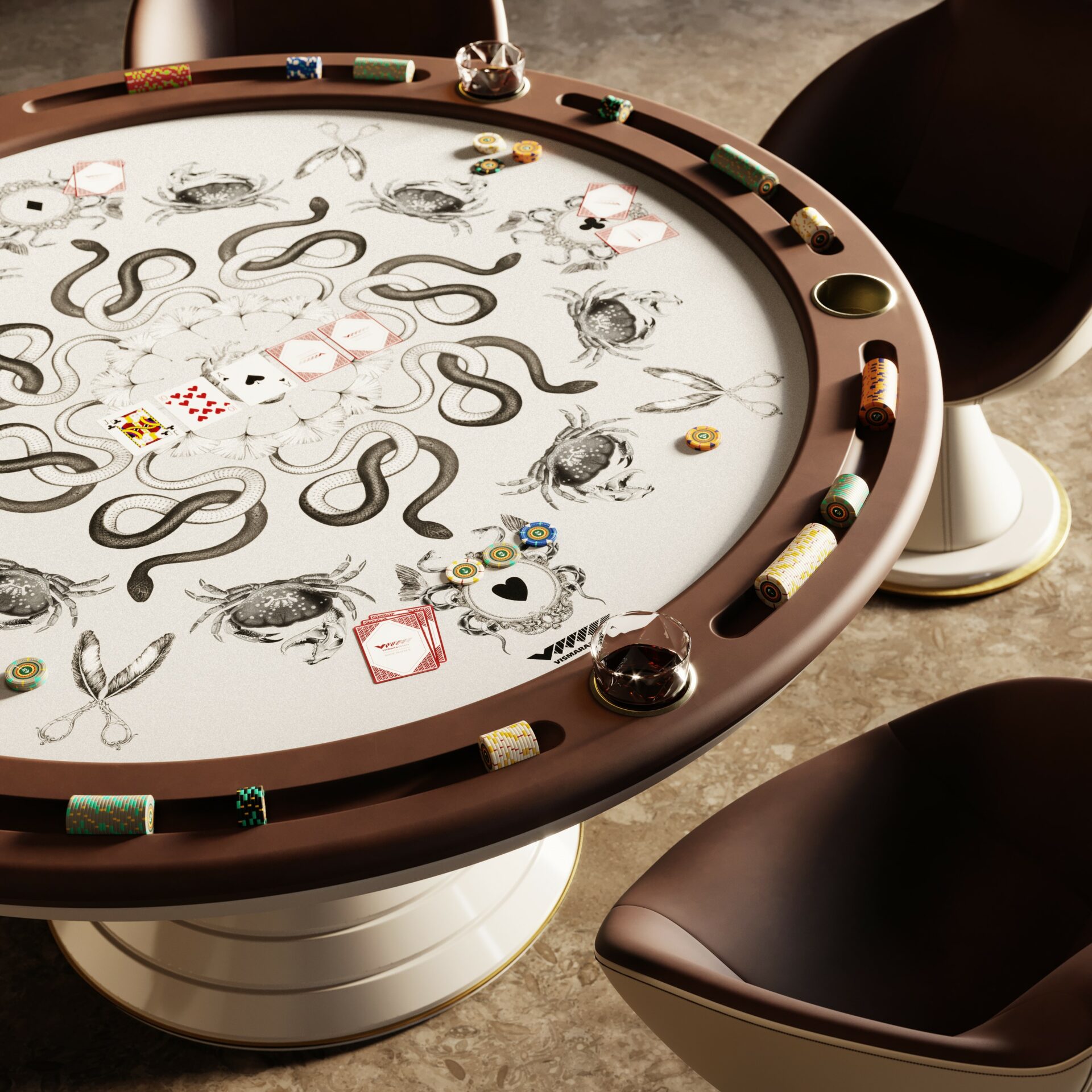 Vegas pokertafel