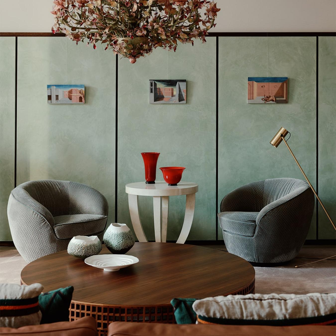 Charm walnoot salontafel