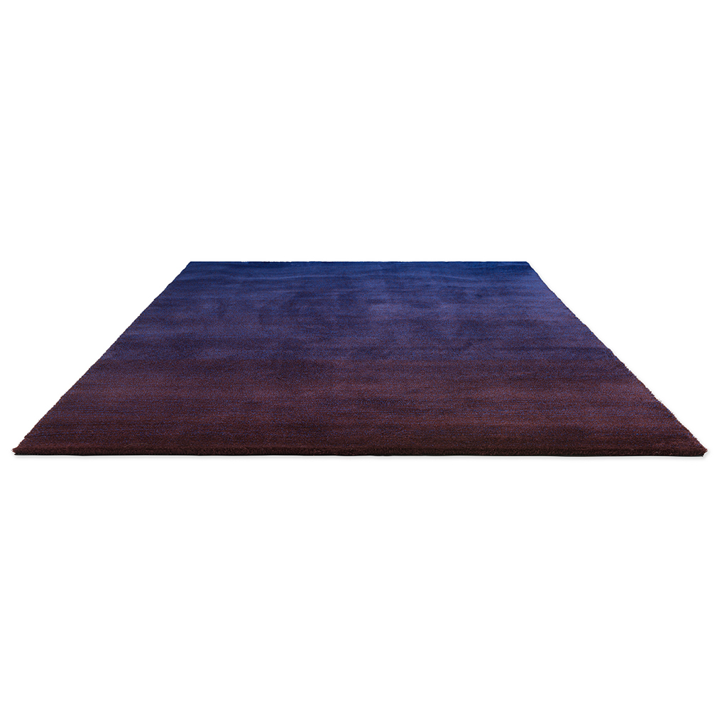 Shade low electric blue/aub. tapijt | Maat: 200 × 300 cm
