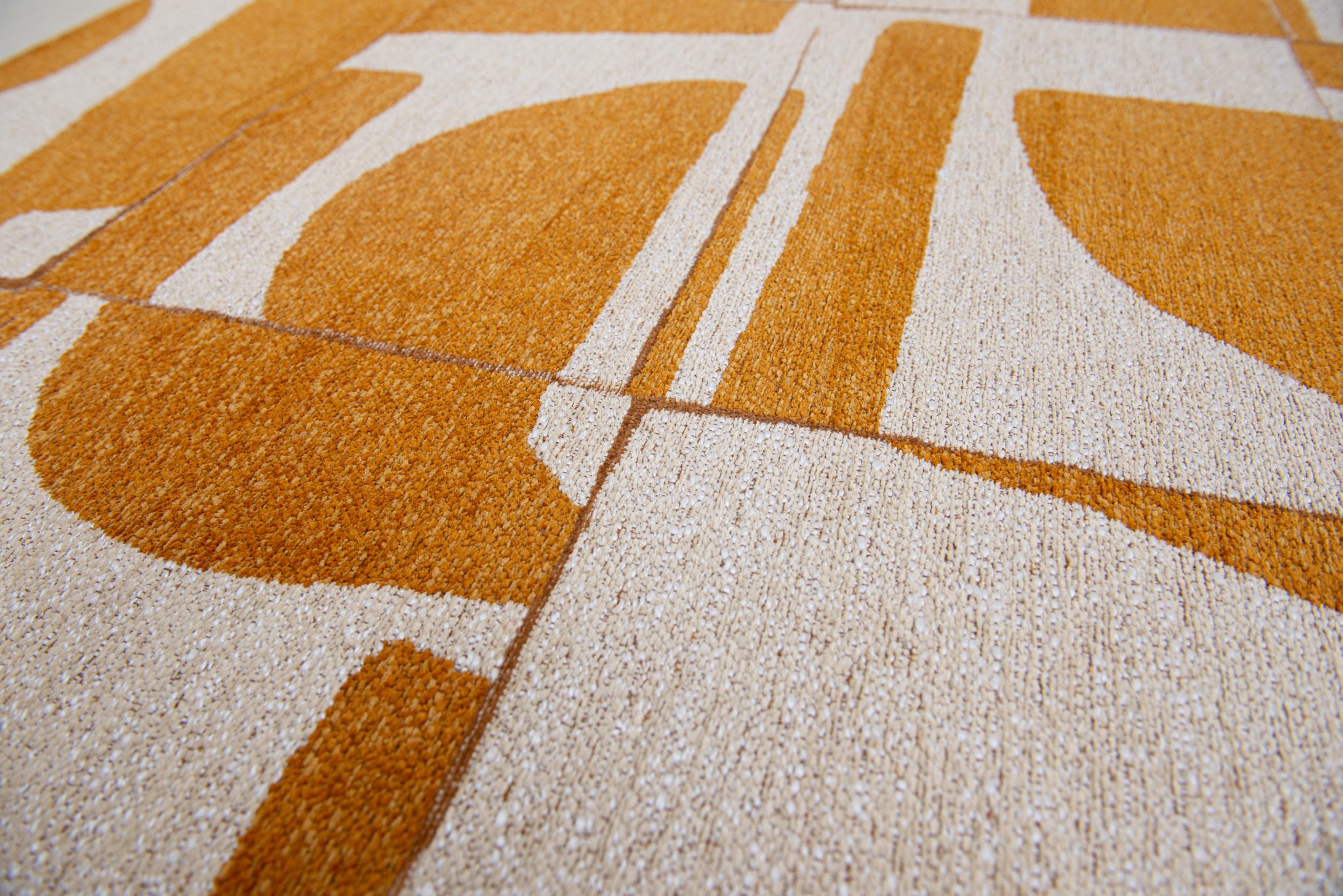 Curry tapijt | Maat: 240 × 340 cm