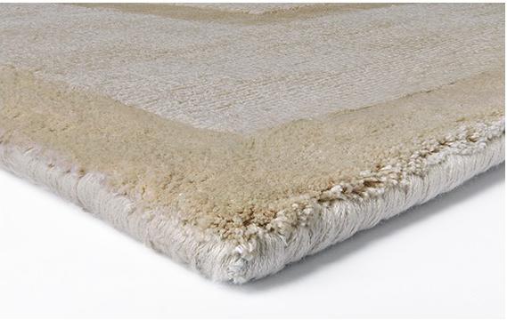 Domino Tencel Beige tapijt | Maat: 200 × 200 cm