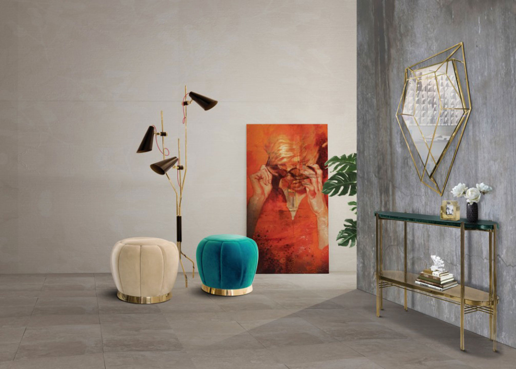 Radiant vloerlamp - 2