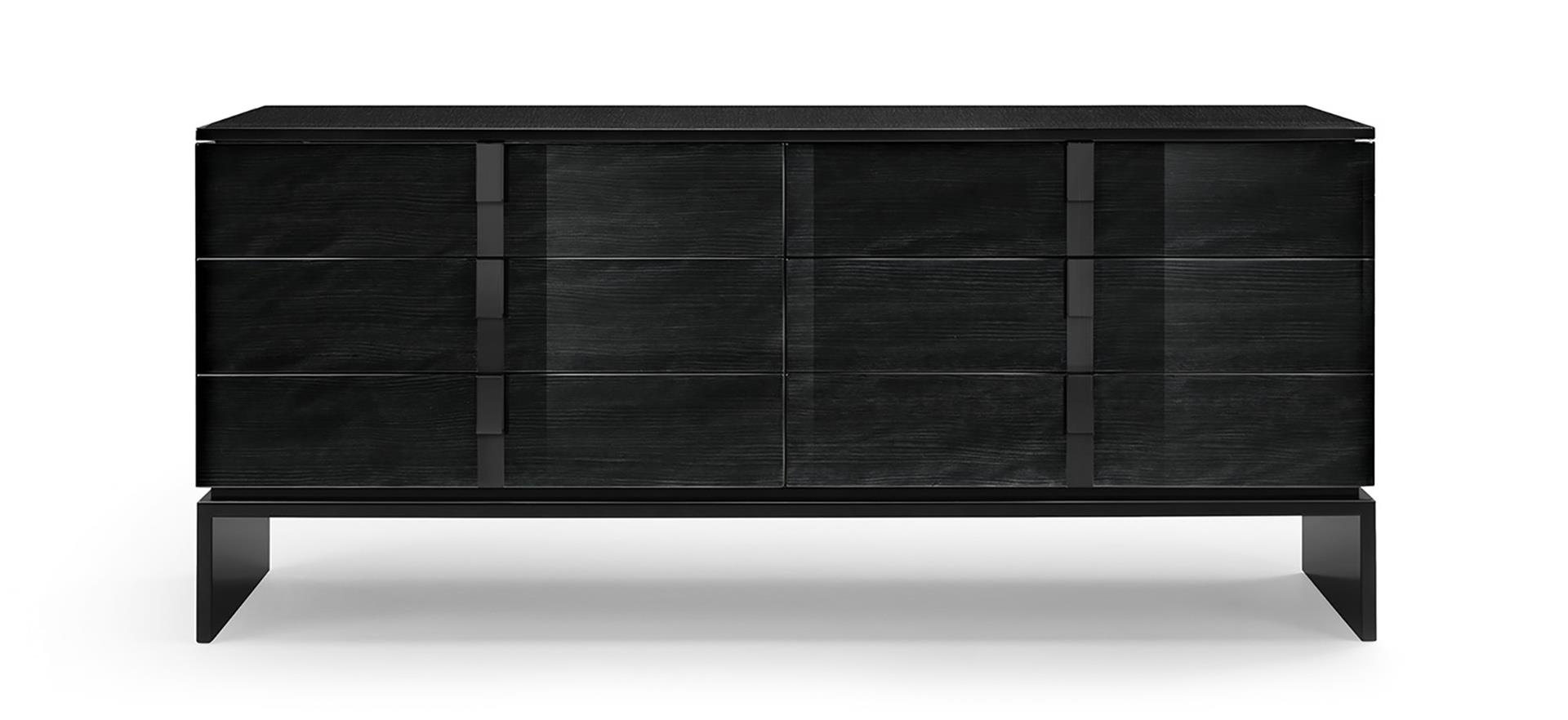 Luxe zwarte ladekast