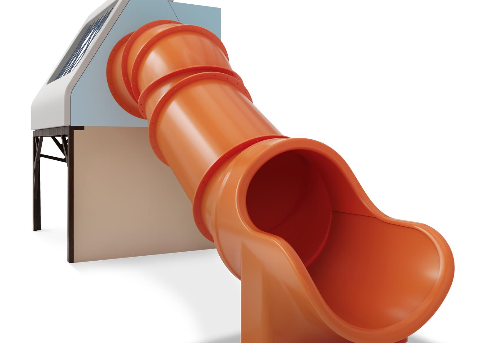 Jungle Adventure glijbaan speelplaats