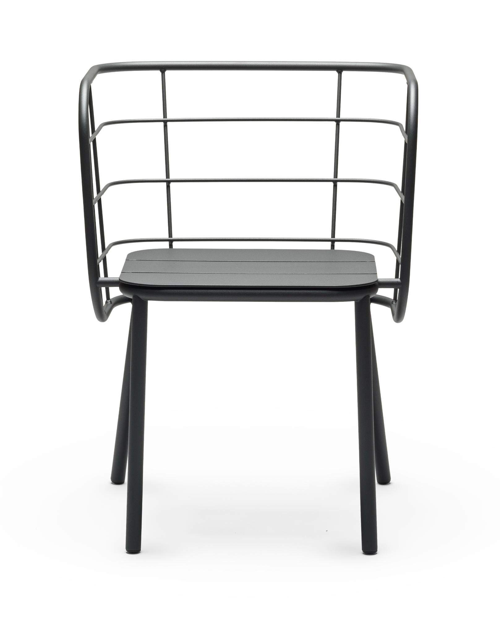 Jujube SP Zwarte Buitenstoel