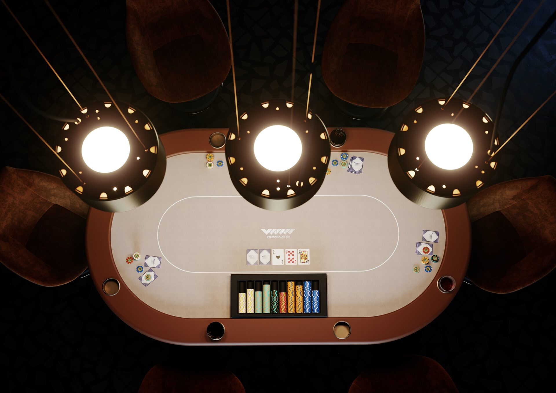 Vegas pokertafel