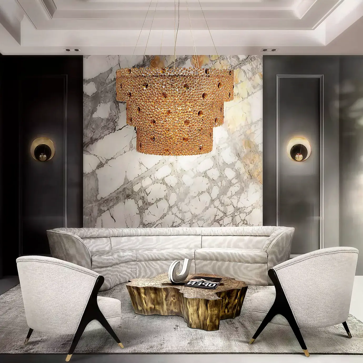 Eternelle 3 lagen kroonluchter