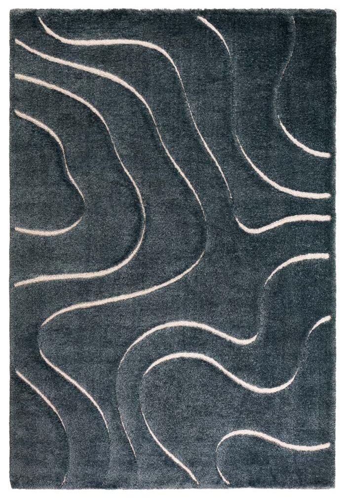 Venere Blue modern vloerkleed