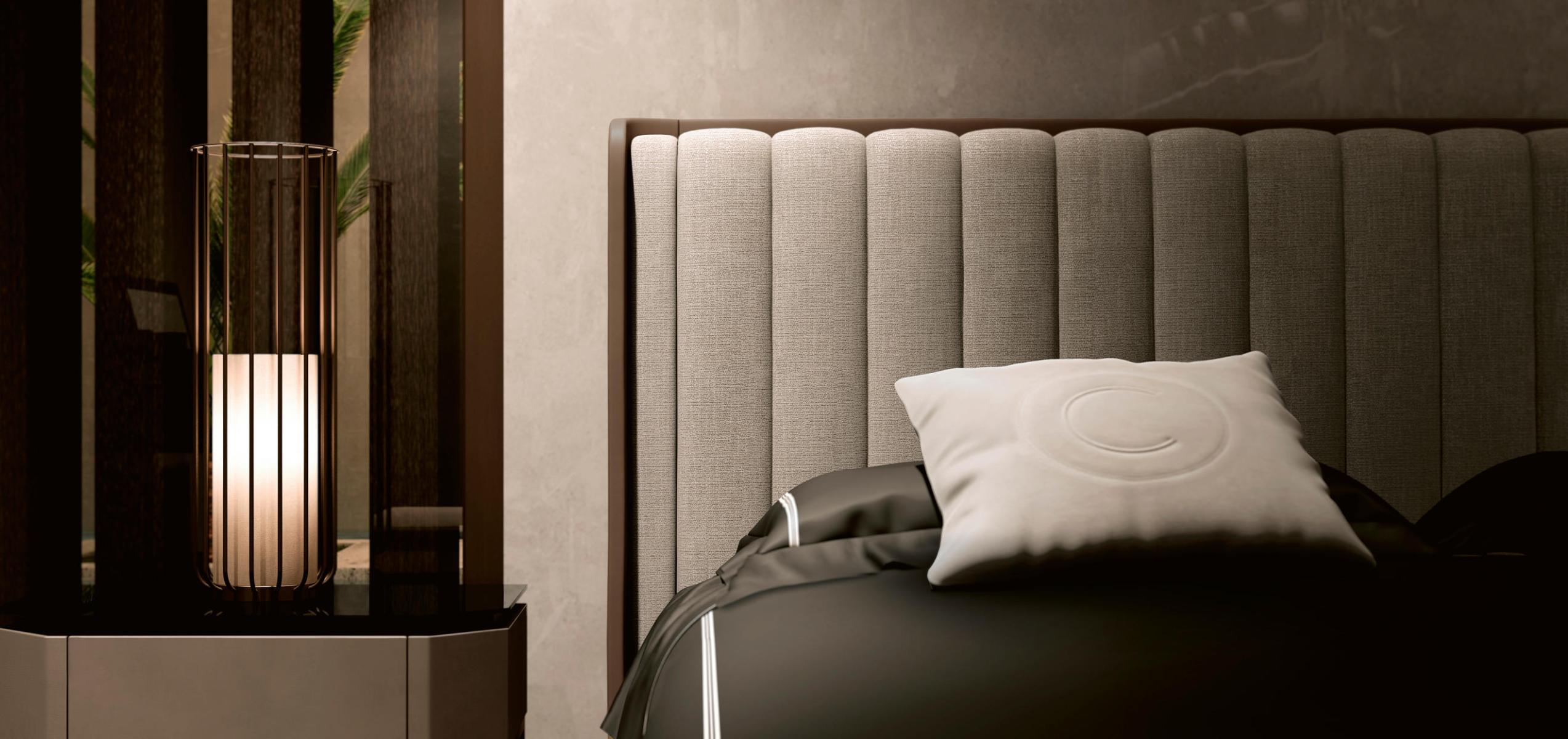 Bed met hoofdbord | Matrasmaat: 180 × 200 cm
