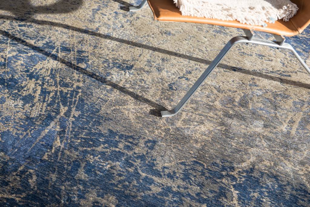 Abyss Blue tapijt | Maat: 240 × 340 cm