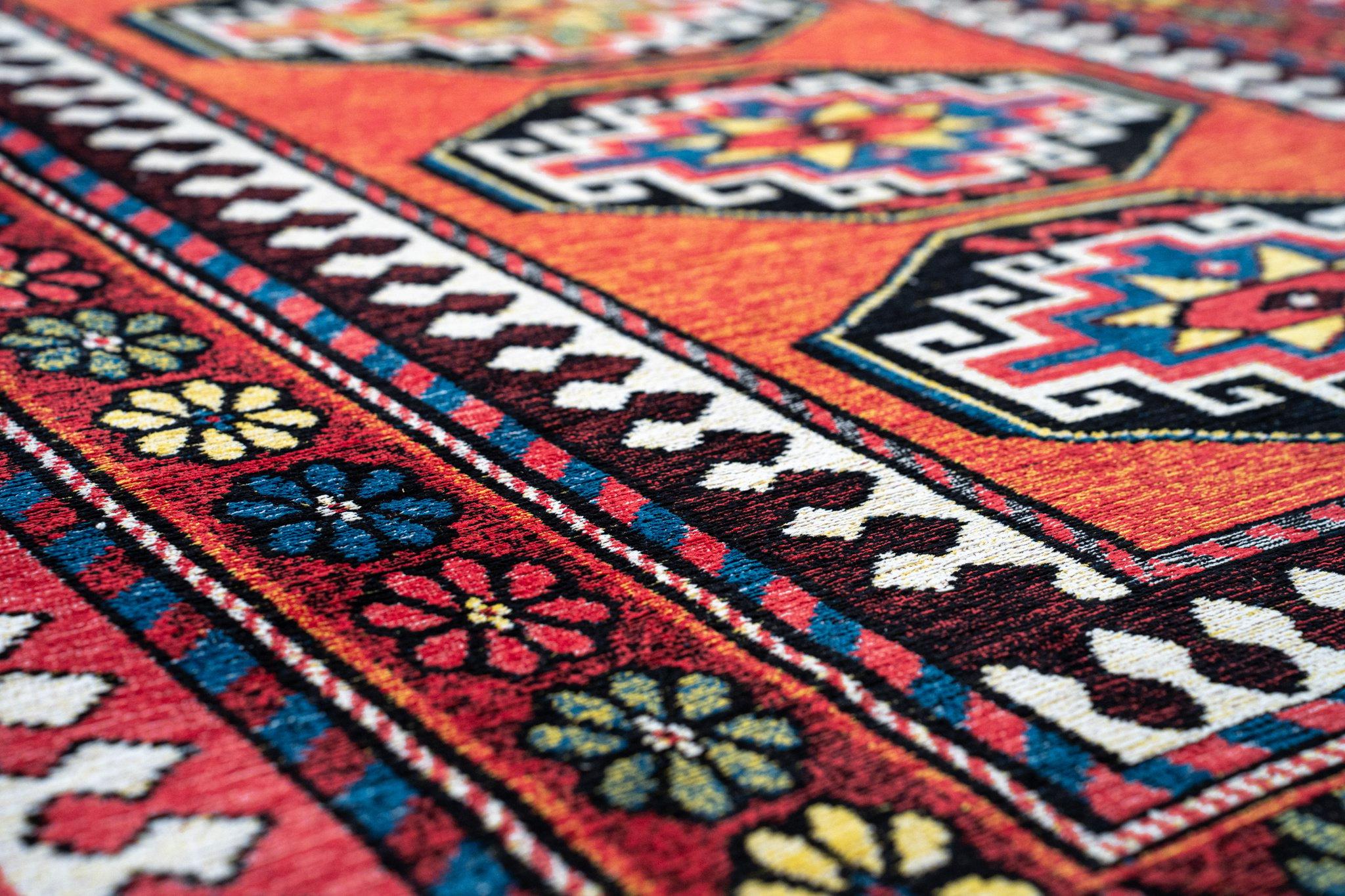 Red Mix tapijt | Maat: 140 × 200 cm