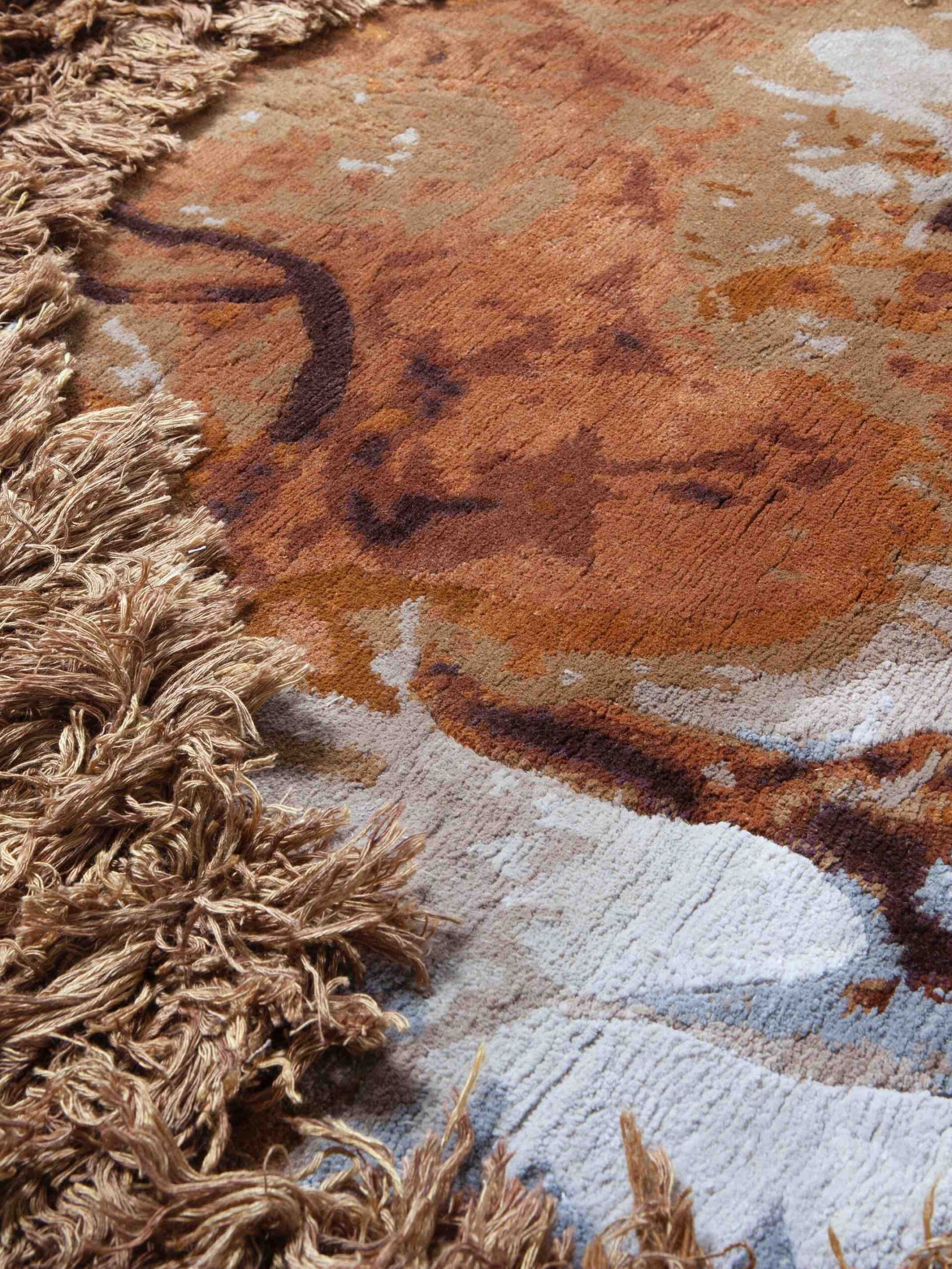 Leeuw designer tapijt