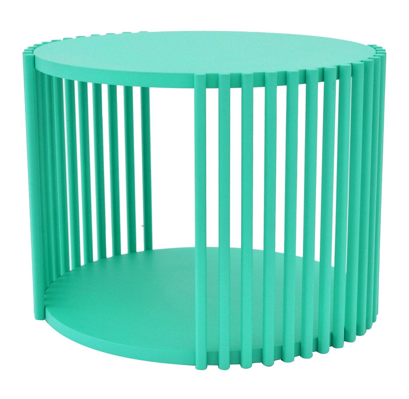 Lage groene salontafel