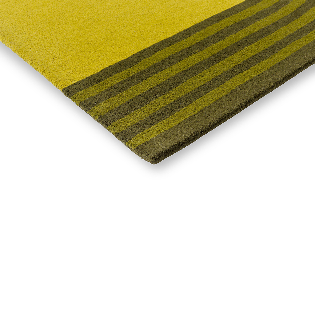 Striped tulip zeegras designer wol tapijt | Maat: 200 × 280 cm