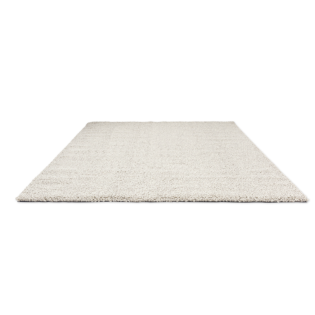 Origin loop heide grijs gevilt lus pool tapijt | Maat: 140 × 200 cm