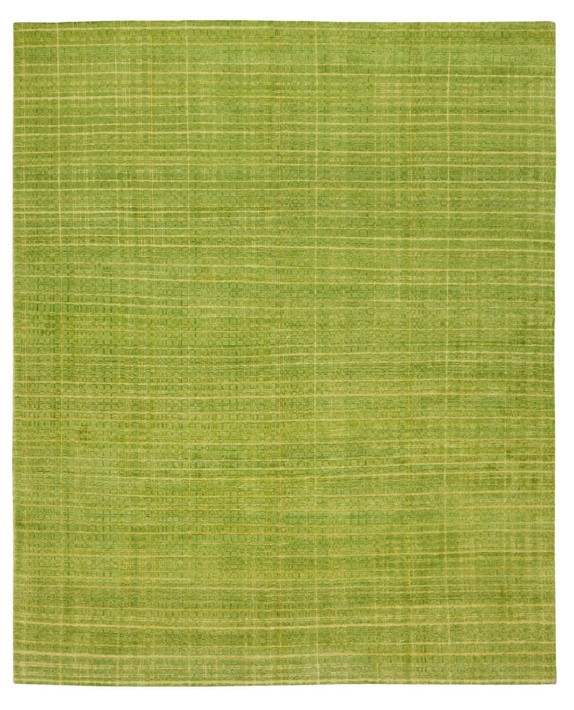 Raster groen tapijt | Maat: 250 × 300 cm