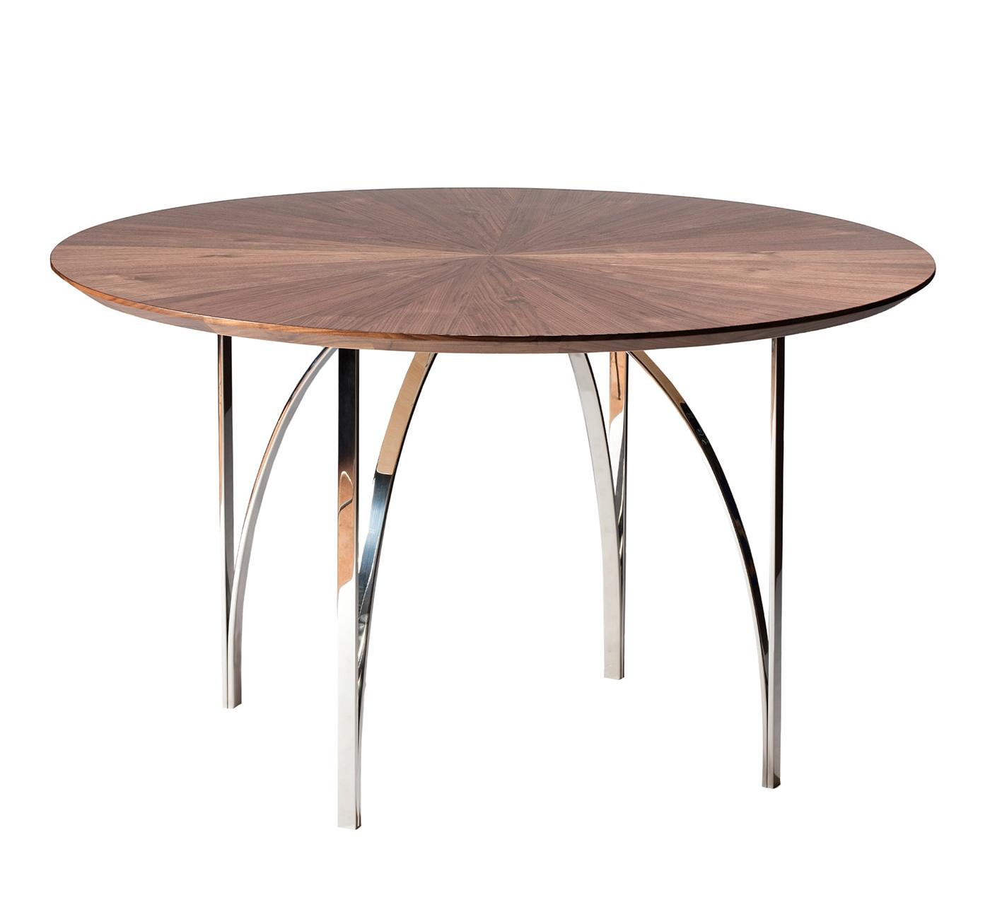 Canaletto walnoot ronde eettafel