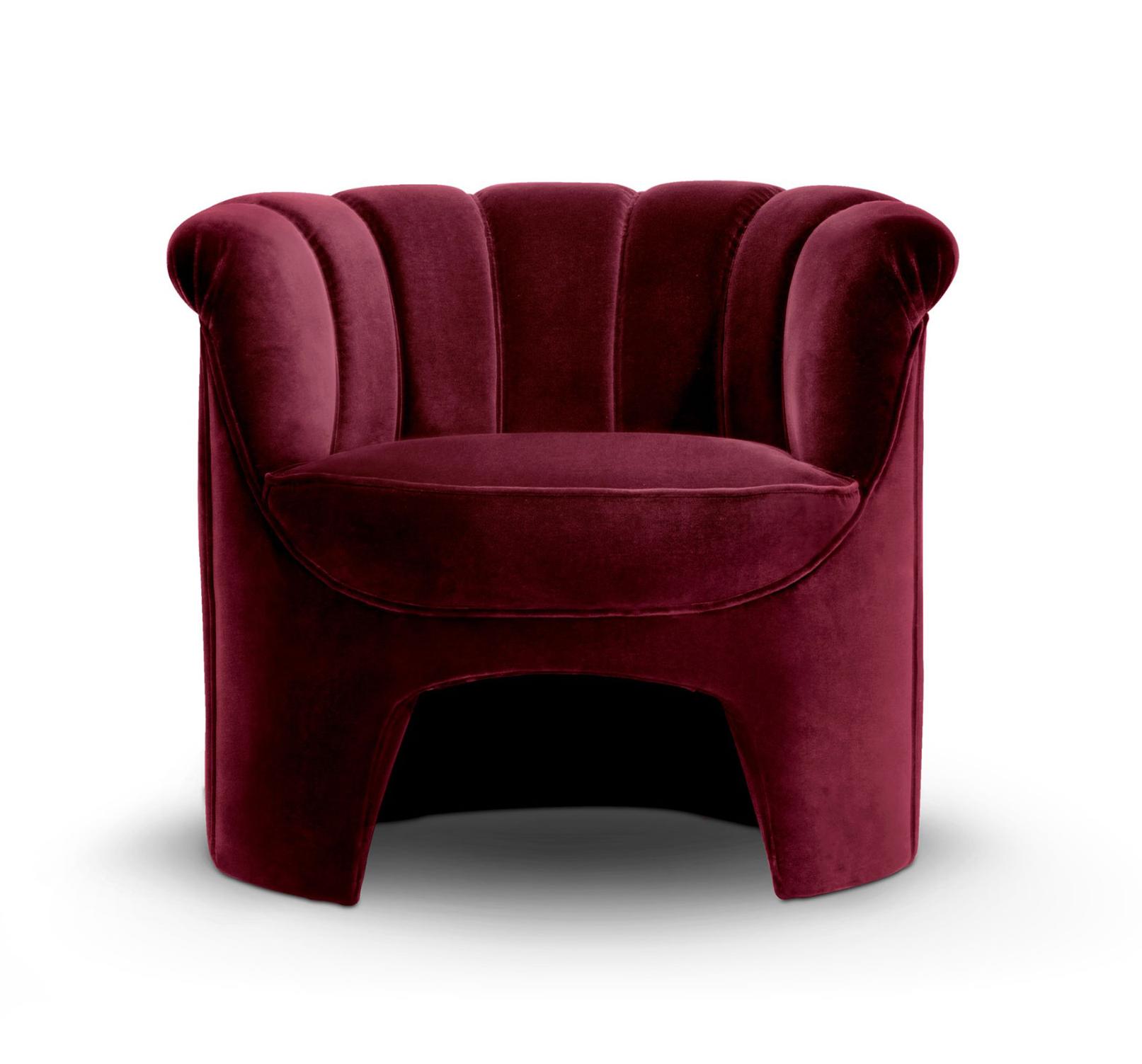 Pluche fauteuil