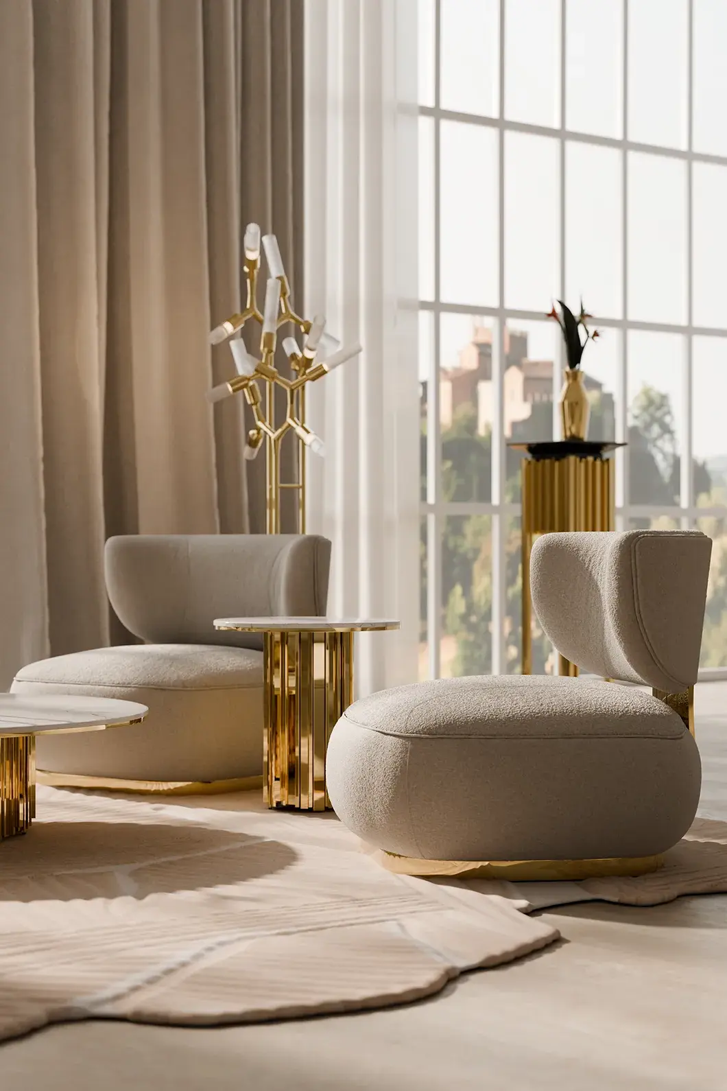 Lattice eenzitsbank - 2