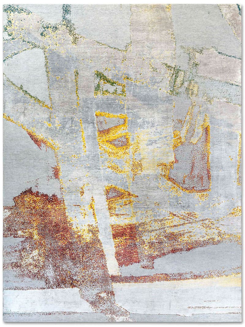 Pastel Rain handgeweven tapijt | Maat: 250 × 300 cm