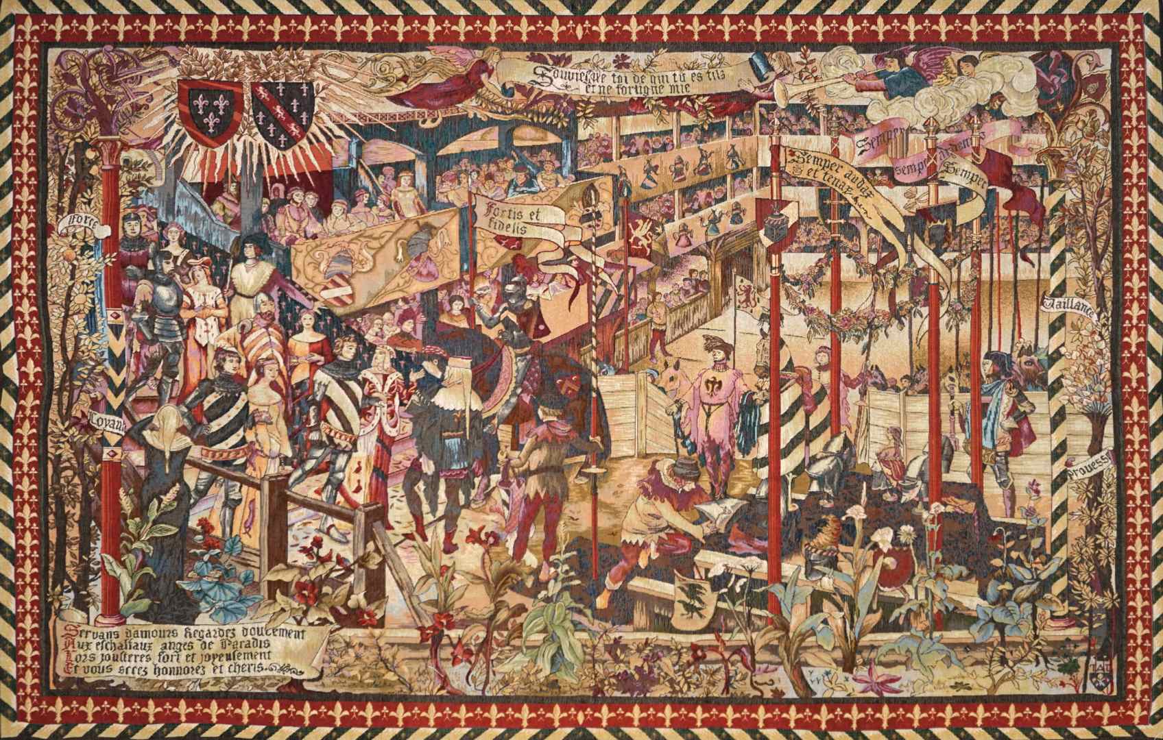 Medieval Tournament wandtapijt