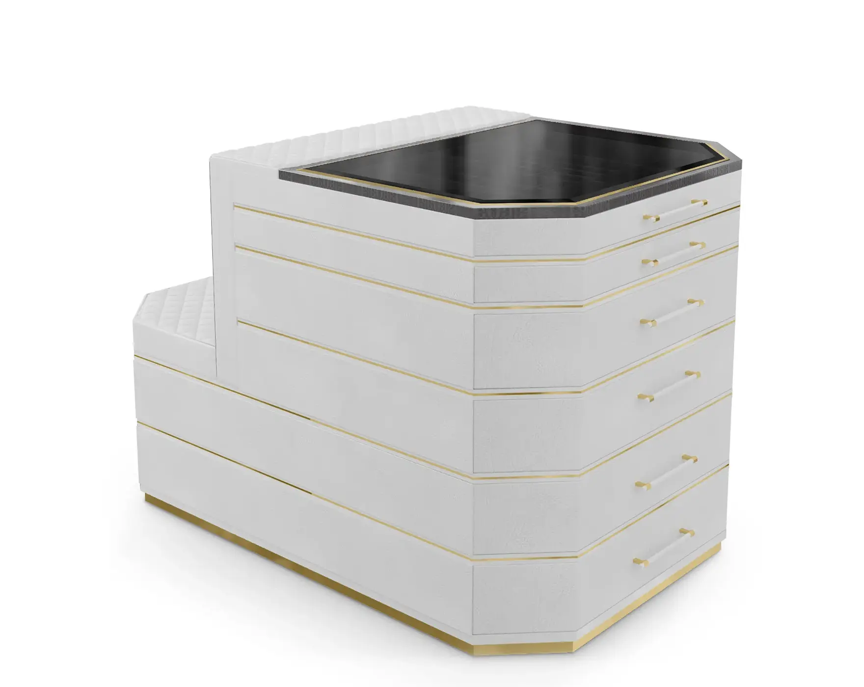 Cadence grijs kast eiland