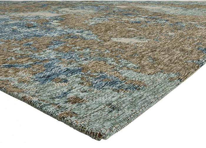 Deco abstract Green / Blue tapijt | Maat: 160 × 235 cm
