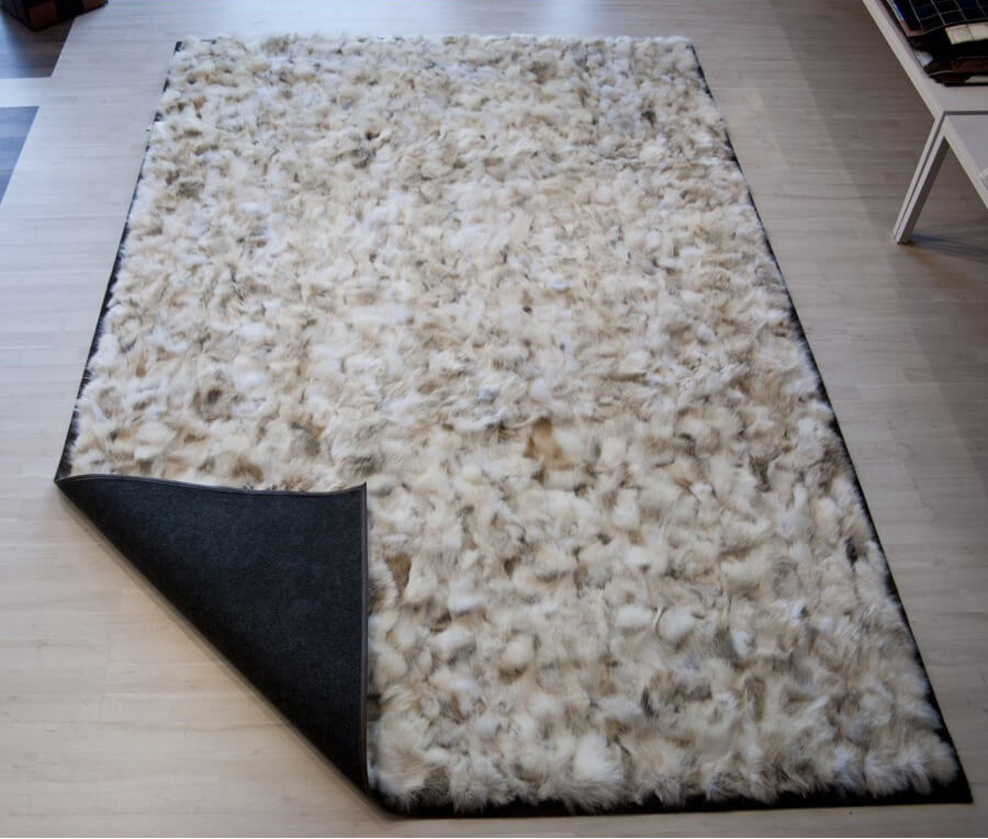 Wolf bont tapijt | Maat: 300 × 400 cm