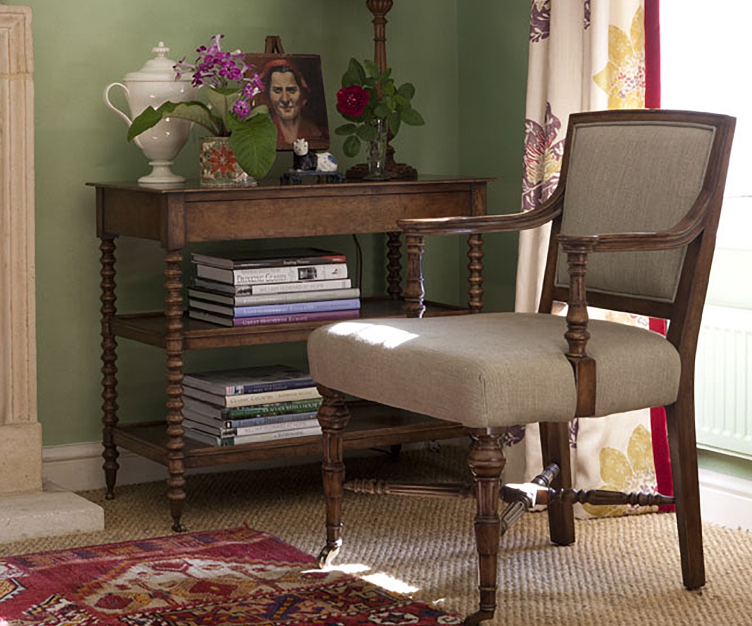 Tormarton Grey Fruitwood bijzettafel