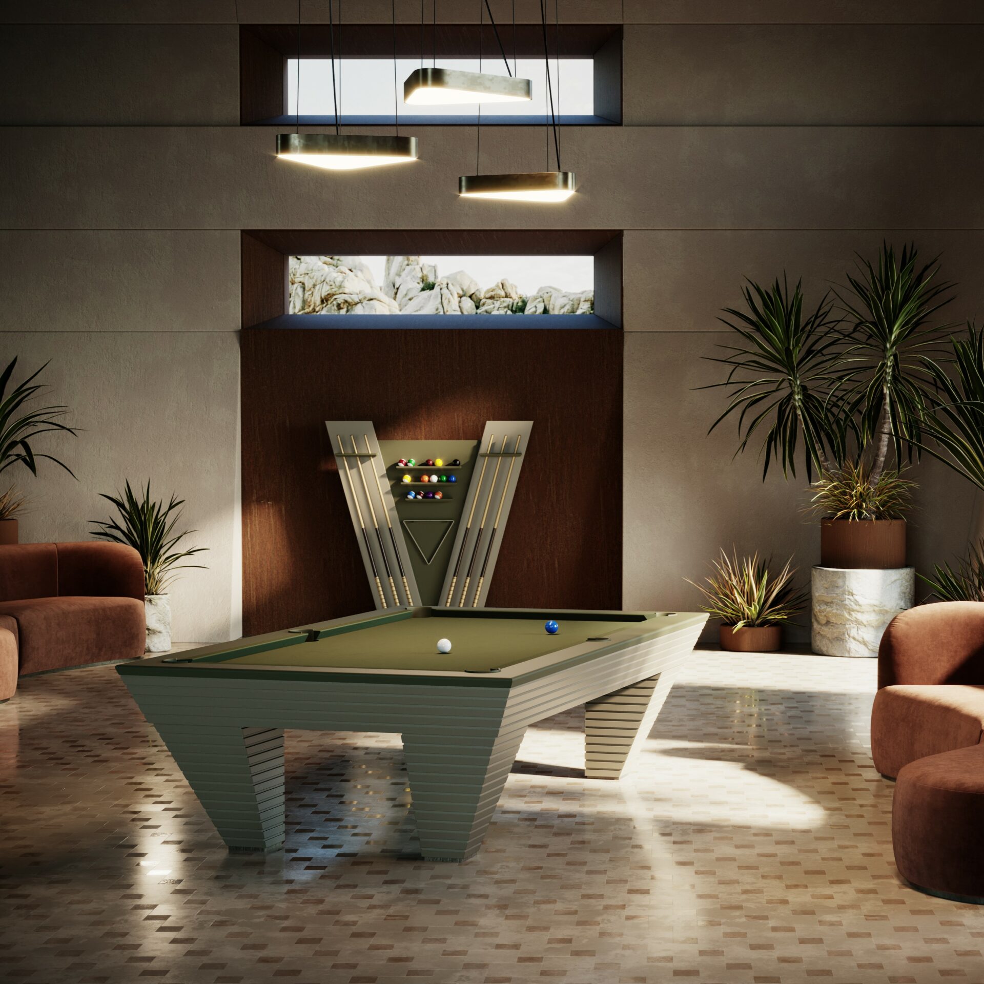 Newde biljart tafel
